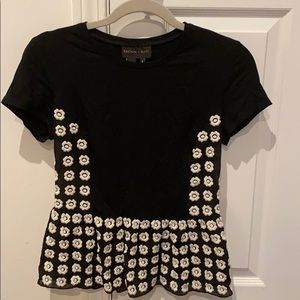 Sachin + Babi floral peplum top